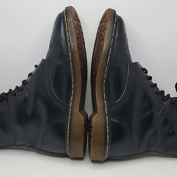 VTG Dr. Martens | 1460 distressed 10 hole black leather boots | MENS 9/10 - Picture 10 of 11